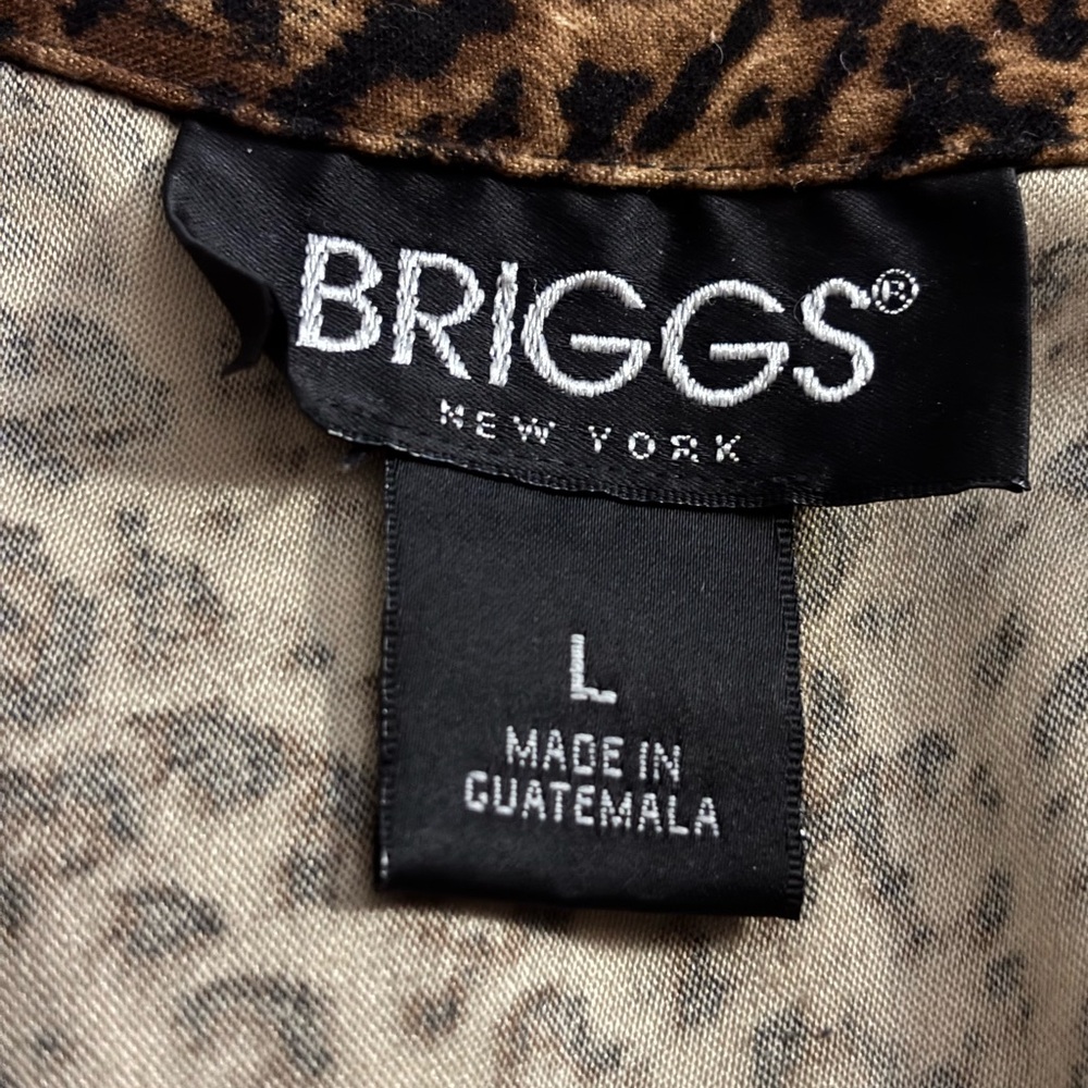 Chic and Soft Leopard Print Button Up Blazer - image 3